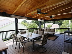 Covered Trex Deck in St. Louis, MO