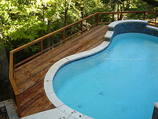 Tigerwood Deck and Pool in St. Louis, MO