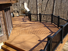 Decks St. Louis Azek Decking with Black Radiance Railing Wildwood, MO_v2