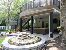 Curved Deck Design St. Louis, MO