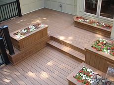 St. Louis Decks with Flower Boxes
