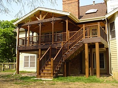 Trex Decking with Trex Rail in St. Louis, MO