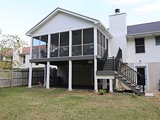 Screened and Covered Deck in St. Louis, MO