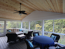 Screened & Covered Deck in St. Louis, MO