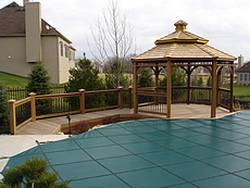 IPE Deck in St. Charles, MO with Gazebo 