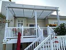 Deck with Opening Pergola St. Louis