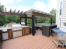 Opening roof with grilling station st louis