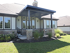 Louvered roof Ladue, MO