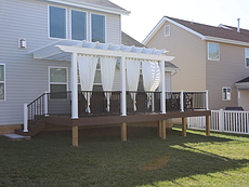 Vinyl Pergola in St. Louis, MO
