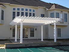 Vinyl Pergola in St. Charles, MO