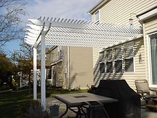 Vinyl Pergola in St. Louis, MO