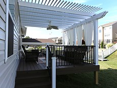 Vinyl Pergola in St. Louis, MO
