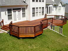 Tigerwood Deck in St. Louis, MO