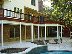 Tigerwood Deck in Ladue, MO