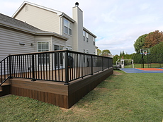 Trex Deck with Skirting - st louis mo