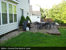 covered trex deck in st louis mo